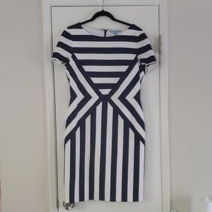 NWOT Navy and White Antonio Melani dress